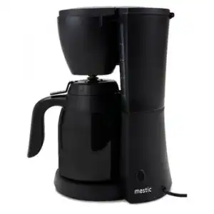 Cafetera/termo Para 10 Tazas Mk-120 Negro Mestic