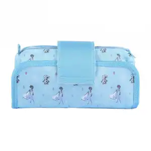 Estuche Escolar Frozen Azul (22 X 12 X 7 Cm)