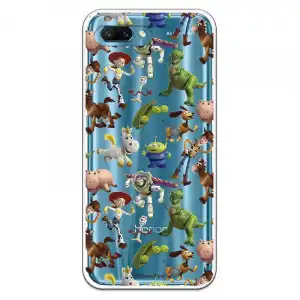 Funda Oficial Disney Toy Story Siluetas Transparente - Toy Story Para Huawei Honor 10