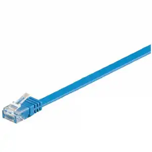 Goobay Cable de Red RJ45 UTP Cat.6 50cm Azul