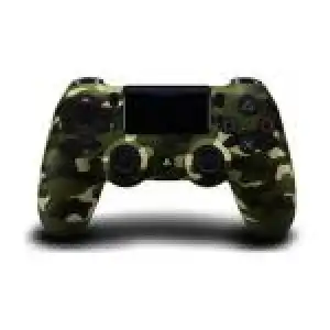 Mando - Sony PS4 DualShock 4 V2, Inalámbrico, Panel táctil, Verde camuflaje