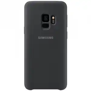 Samsung EF-PG960 Silicone Cover Negra para Samsung Galaxy S9