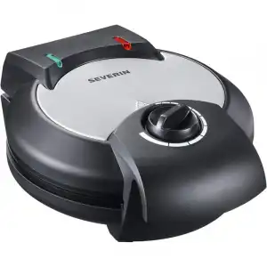 Severin WA 2103 Gofrera 1200W Negro/Plata