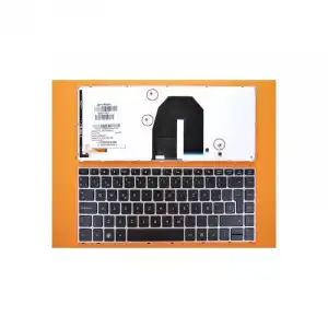 Teclado Para Portatil Hp Probook 5330 5330m Silver Frame Black Retroiluminado