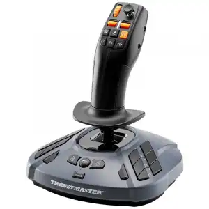 Thrustmaster SimTask FarmStick Joystick Multifuncional para Farming Negro