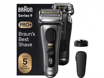 Afeitadora - Braun Series 9 PRO+ 9515s, ProTimmer Integrada, Base De Carga, Wet&Dry