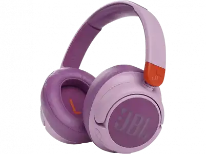 Auriculares inalámbricos - JBL JR 460NC, De diadema, Bluetooth 5.0, Hasta 30 h, ANC, Micrófono, Rosa