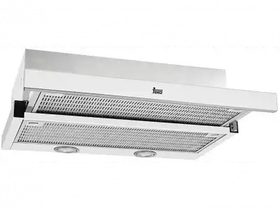 Campana - Teka CNL6400 W, extraíble, 385 m³/h, 2 velocidades + intensiva, luces LED, Blanco