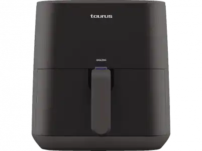 Freidora - Taurus AF1700D, Potencia 1700.0 W, Capacidad 5,5 L, 8 programas, Temperatura 80 a 200ºC Negro