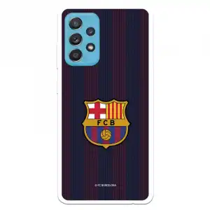 Funda Para Samsung Galaxy A52 5g Del Barcelona Rayas Blaugrana - Licencia Oficial Fc Barcelona