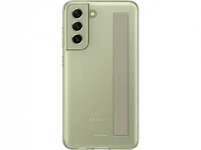 Funda - Samsung ‎EF-XG990CMEGWW, Para S21 FE, Trasera, Nailon, Verde azulado