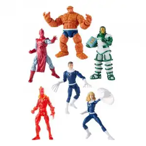 Hasbro Original Marvel Legends Pack Fantastic Four 6 Figuras