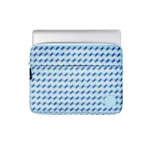 Smile Blue Geometric Funda para Portátil 13"