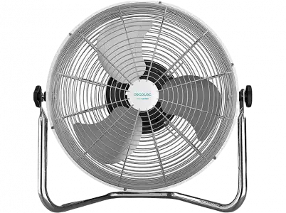 Ventilador de sobremesa - Cecotec EnergySilence 4500 GyroPro, Industrial, 3 velocidades, 110W, 45 cm, Negro