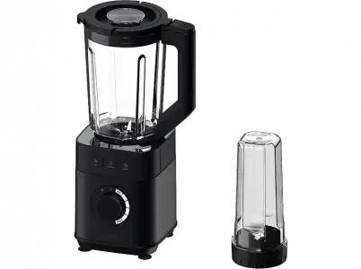 Batidora de vaso - Haier I-Master Series 5 HBL5B2 011 , 1200W, 1.7 l, 6 cuchillas, Jarra Personal 0.6L, Velocidades, Limpieza automática, Negro