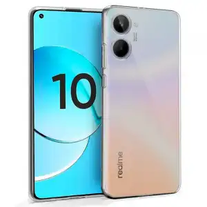 Cool Funda Silicona Transparente para Realme 10