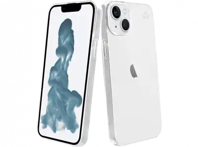 Funda - Muvit Recycletek, Para Apple iPhone 14, TPU, Trasera, Transparente