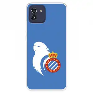 Funda Para Samsung Galaxy A03 Del Rcd Espanyol Escudo Perico - Licencia Oficial Rcd Espanyol