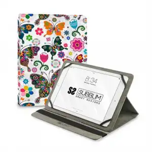 Funda Subblim Estampado Mariposas para tablet 11''