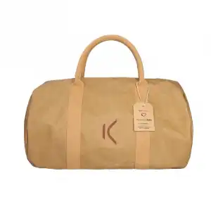 Ksix Eco Kraft Bolsa de Viaje Marrón