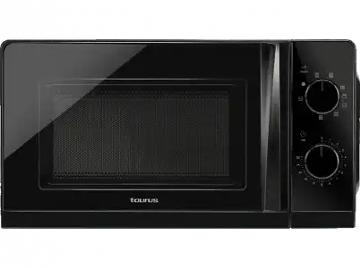 Microondas - Taurus Ready Grill, 700W, 9 niveles, Descongela, 20 L, Negro