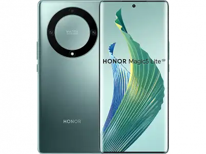 Móvil - Honor Magic5 Lite 5G, Emerald Green, 128GB, 6GB RAM, 6.67" Full HD+, Qualcomm® Snapdragon® 695, 5100 mAh, Android 12