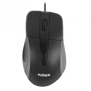 Nilox Ratón Óptico 1000DPI Negro