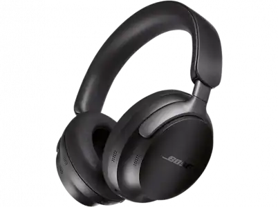 Auriculares inalámbricos - Bose QuietComfort Ultra Headphones, Cancelación de ruido espacial, Micrófono integrado, Autonomía 24 h, Negro