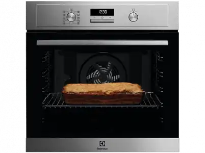 Horno - Electrolux EOF4P74X, Multifunción, 72 L, Pirolítico, Inox