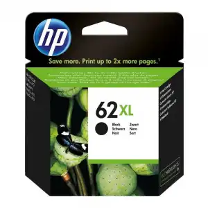 HP 62XL Cartucho Tinta Alta Capacidad Original Negro