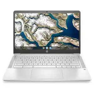 HP - Chromebook Portátil 14a-na0017ns, Celeron, 4GB, 64GB EMMC, 14", ChromeOS