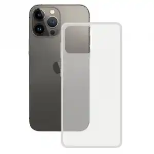 Ksix Funda Semirrígida Reforzada Para iPhone 14 Pro Max Transparente Bulk
