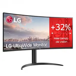 LG 34WP65CP-B 34" LED UWQHD 160Hz FreeSync Premium Curvo