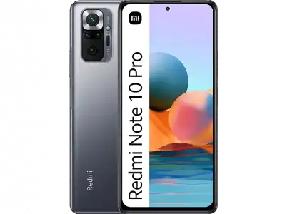 Móvil - Xiaomi Redmi Note 10 Pro, Gris Onix, 256 GB, 8 GB RAM, 6.67 " Full HD+, Snapdragon 732G, 5020 mAh, Android