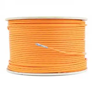 Nanocable Bobina Cable de Red Cat.7 SFTP PIMF AWG23 305m Naranja