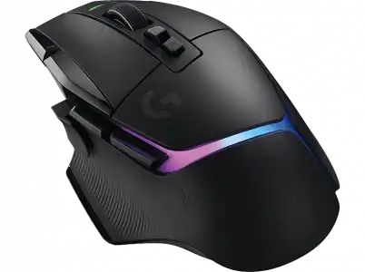 Ratón gaming - Logitech G G502 X Plus, Inalámbrico, Lightforce, Lightspeed, RGB Lightsync, 25.600 ppp, Negro