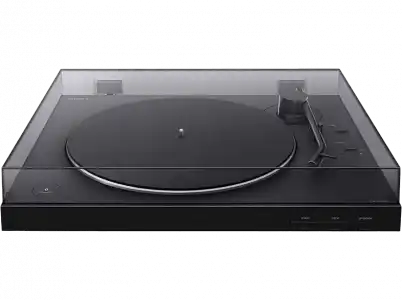 Tocadiscos - Sony PS-LX310BT, Bluetooth, 33 y 45 rpm, Ecualizador fonográfico, Negro