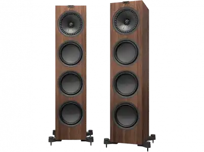 Altavoz de suelo - KEF Q950, 2x200W, Uni-Q 1”-8”, 3 x Woofer 8”, 44Hz-28KHz (± 3db) 8Ω / 91dB, Nuez