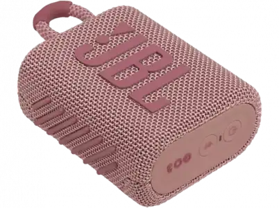 Altavoz inalámbrico - JBL Go 3, 4.2 W, 5 h, 500 mAh, Rosa