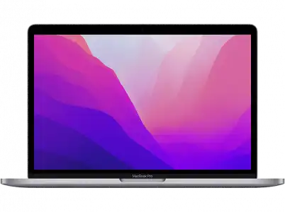 APPLE MacBook Pro (2022), 13,3" Pantalla Retina, Chip M2 de Apple, 8 GB, 512 macOS Monterey, Cámara FaceTime HD a 720p, Gris espacial