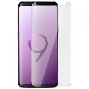 Avizar Protector Cristal Templado con Bordes Curvos para Samsung Galaxy S9 Plus