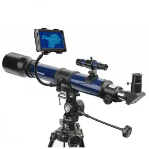 Bresser Skylux 70/700 Telescopio con Adaptador para Smartphone