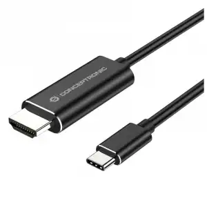 Conceptronic ABBY04B Cable USB-C Macho a HDMI Macho 4K 2m Negro