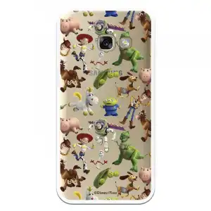 Funda Oficial Disney Toy Story Siluetas Transparente - Toy Story Para Samsung Galaxy A3 2017