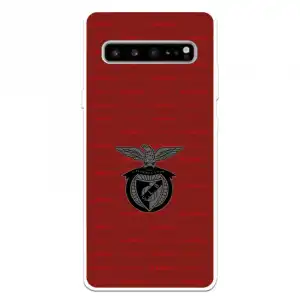 Funda Para Samsung Galaxy S10 Del Escudo Fondo Granate - Licencia Oficial Benfica