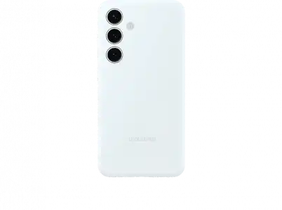 Funda - Samsung, Para Galaxy S24 Plus, Silicona, Trasera, Blanco