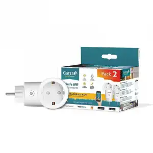 Garza SmartHome Pack 2 Enchufes Inteligentes WiFi