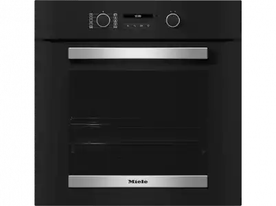 Horno - Miele H 2465 B Active, Multifunción, Parcialmente catalítico, 76 l, 59.5 cm, Perfect Clean, Negro obsidiana