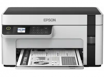 Impresora multifunción - Epson EcoTank ET-M2120, Monocromo, Wi-Fi, Blanco