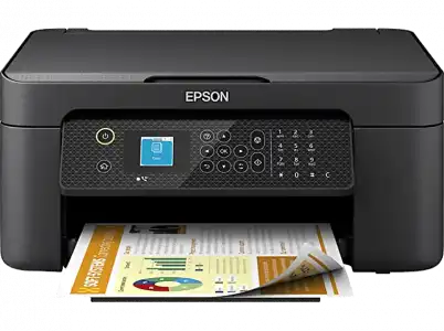 Impresora multifunción - Epson WF-2910DWF, Inyección de tinta, 33 ppm, WiFi, 5760 x 1440 DPI, Negro